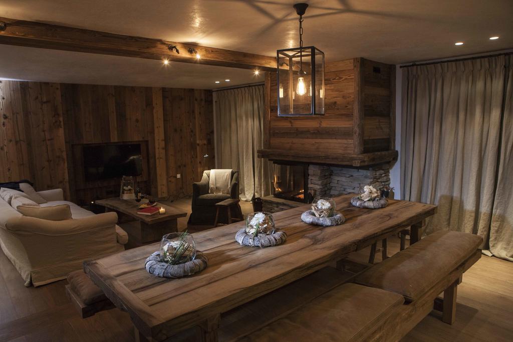 Appartement Flocon de Nell Megève Esterno foto