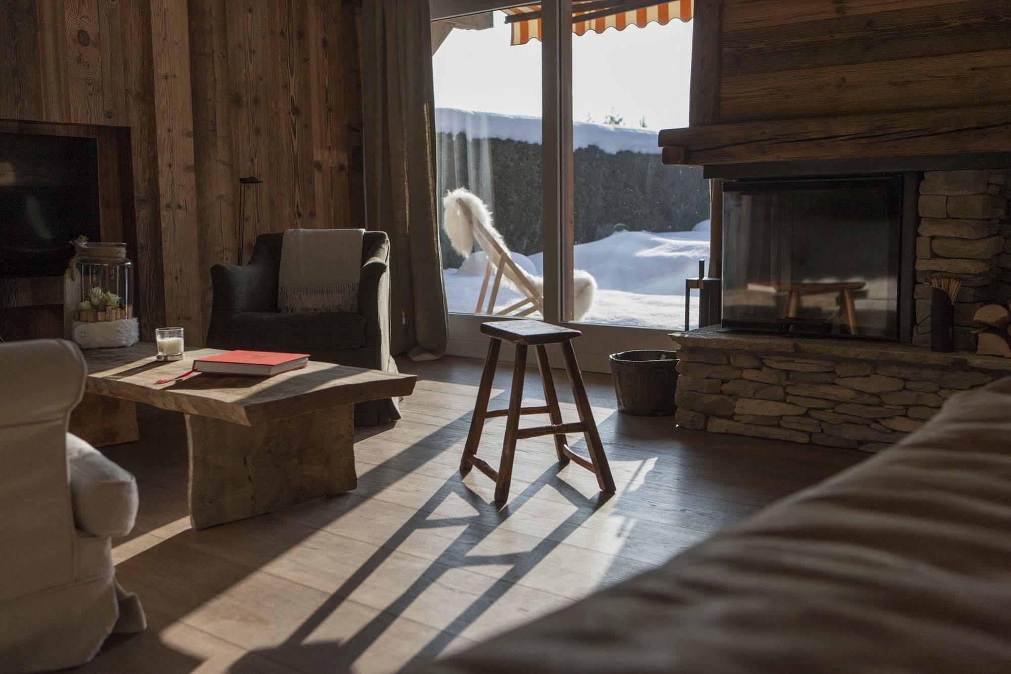 Appartement Flocon de Nell Megève Esterno foto